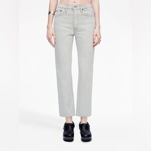 RE/DONE 70S Stove Pipe High-Rise Jeans